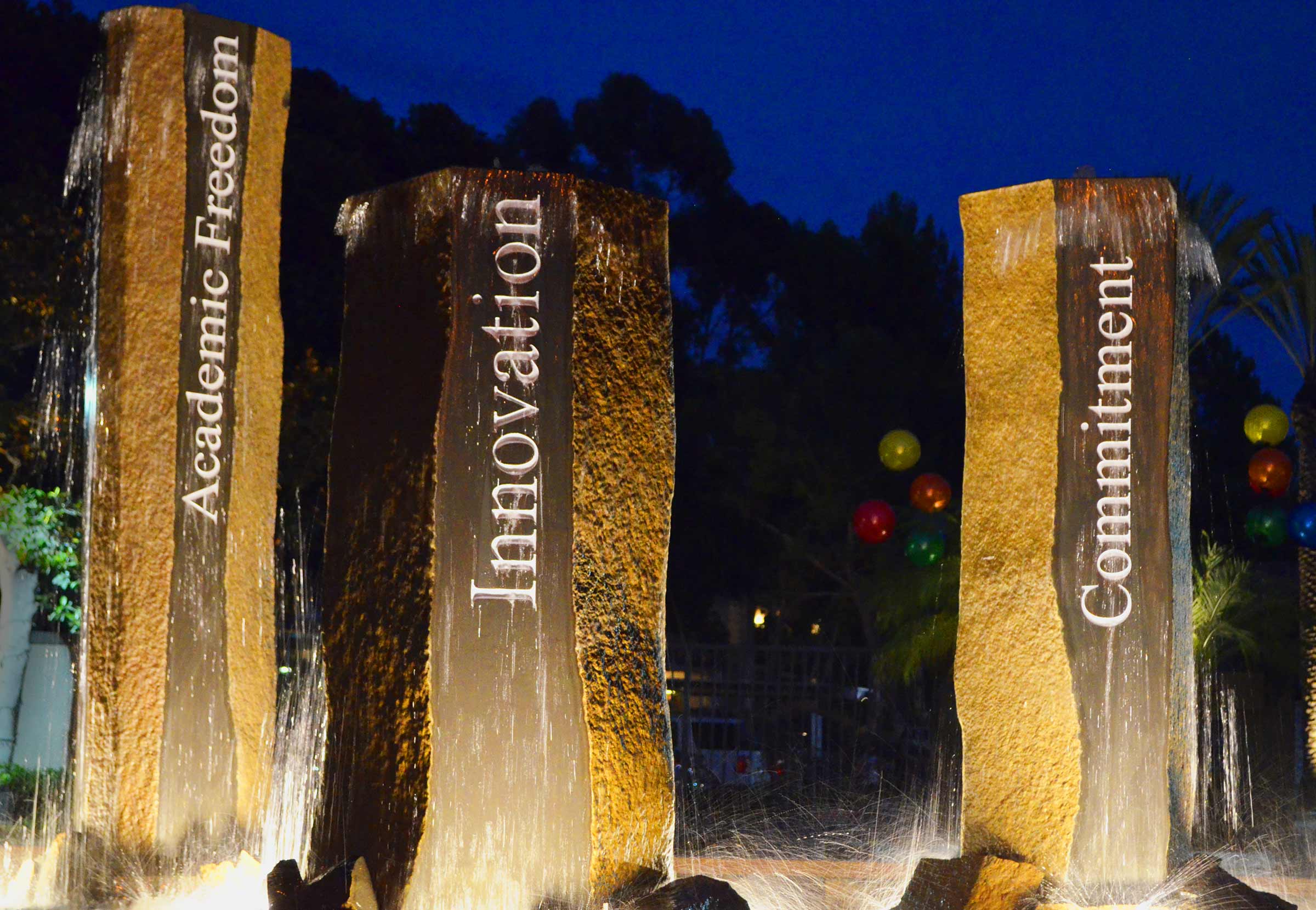 Public Water Feature and Signage Install Medium