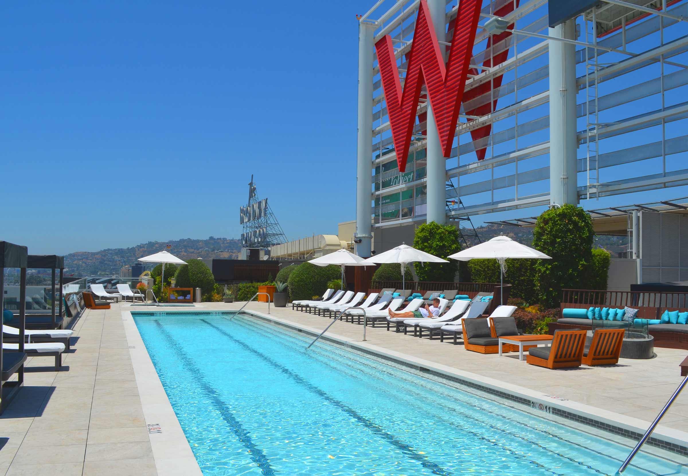 Hotel Pool and Laounge Area Medium