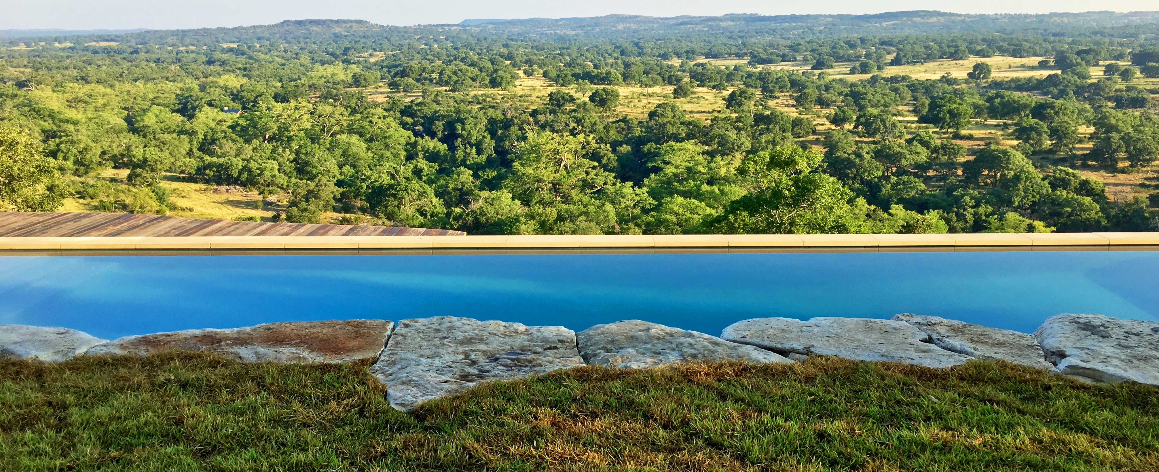 Estate Pool Closeup