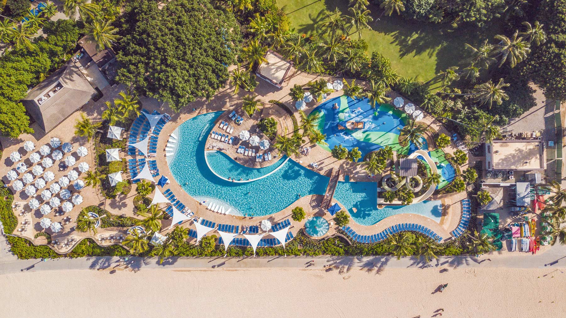Hospitaltiy and Resort Birds Eye View